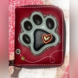 🚫Sold🚫NWOTs CHALA Women’s Wallet for animal lovers/paw print wallet